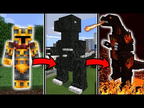 MC Naveed - Minecraft - LIFE AS GODZILLA IN MINECRAFT !! BECOME THE BIGGEST MONSTER IN MINECRAFT !! Minecraft Mods