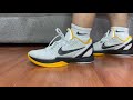 Kobe 6 Protro 'White Del Sol' Unboxing and Review