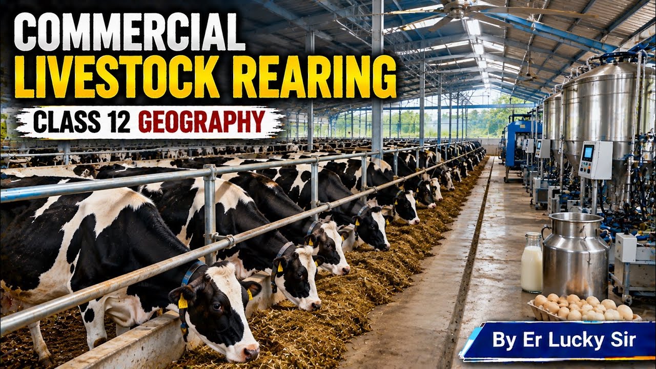Commercial Livestock Rearing  - Class 12 Geography