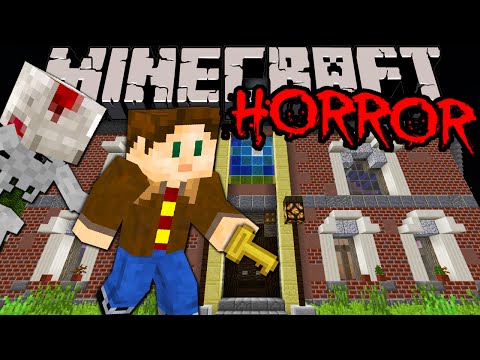 Minecraft 1.8: Amazing Horror Map! "---" Scary Haunted House Adventure New Puzzle Mystery PART 1