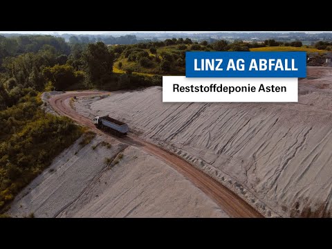 Einblicke in die Reststoffdeponie Asten | LINZ AG ABFALL