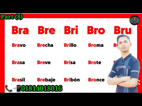 Bra Bre Bri Bro Bru/How to read long English reading/How to write and read names Correctly  part(8)