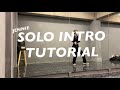 Jennie Solo Intro turorial | slow version&mirror mode