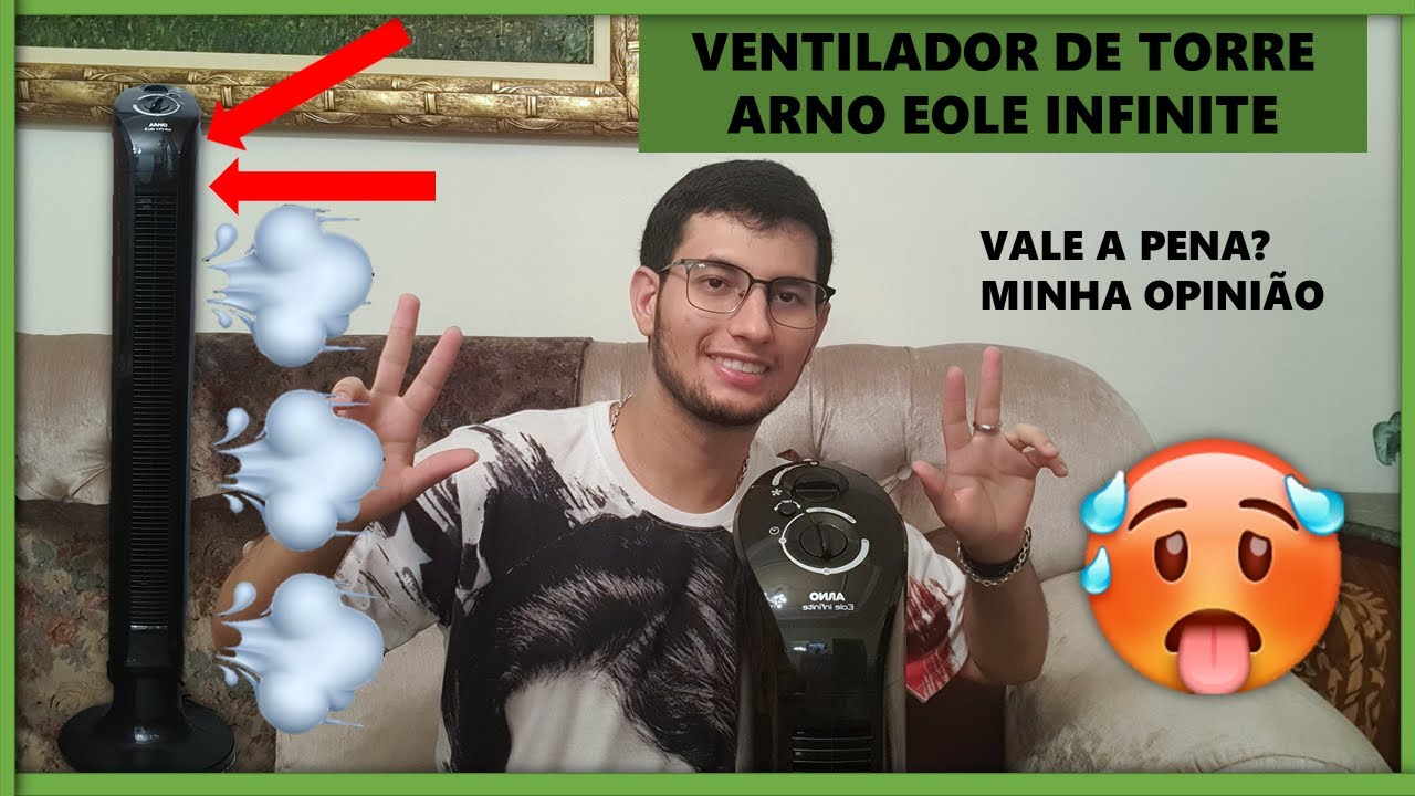 Ventilador de Torre Arno Eole Infinite (NEOLE) - Vale a pena? Review