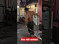 Rear delt workout .#gymlover #shoulderworkout #motivation