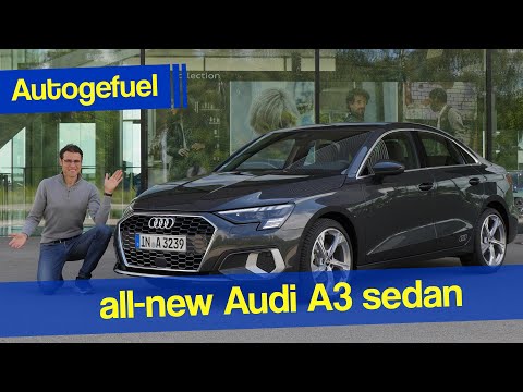 2021 Audi A3 sedan REVIEW 1.5 TFSI MHEV Limousine all-new model 2020 - Autogefuel