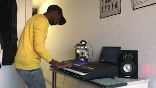 Bébé  MHD feat Dadju Cover Piano (beat by Renzo)