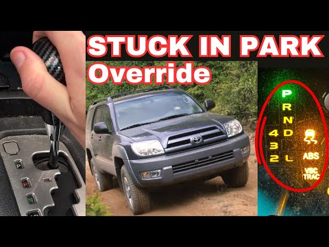 4th Gen 4Runner Stuck in Park Override (Move Your CAR)