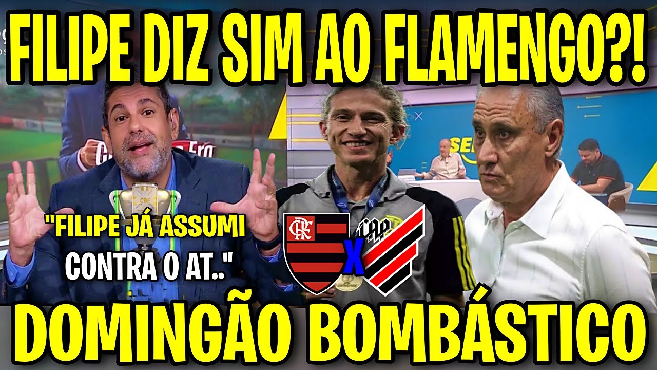 JOÃO GUILHERME CRAVOU! FILIPE LUIS TEM UM SONHO DE COMANDAR O FLAMENGO!TITE VAI CAIR