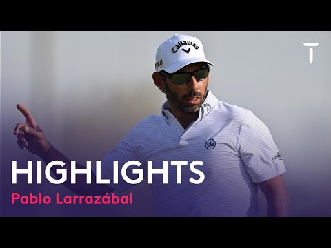 Pablo Larrazábal Round 3 Highlights in VERY windy conditions ' 2022 Qatar Masters