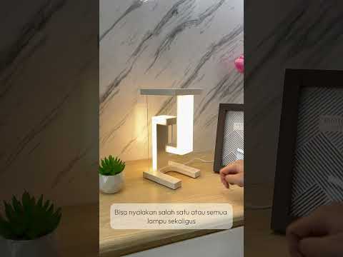Gambar Eglare Lampu Meja LED Levitating Balance 4 Watt - Putih
