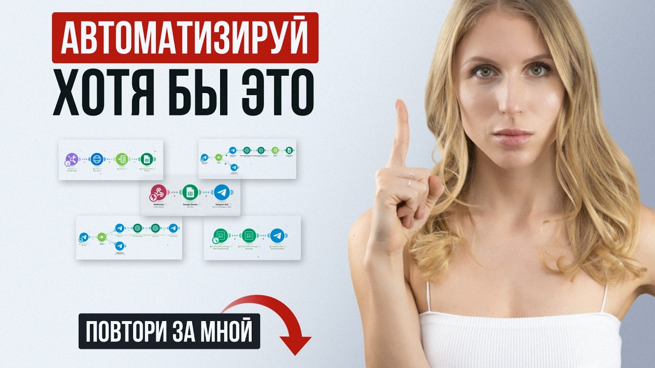 5 ПРОСТЫХ АВТОМАТИЗАЦИЙ, которые должен иметь каждый предприниматель и фрилансер