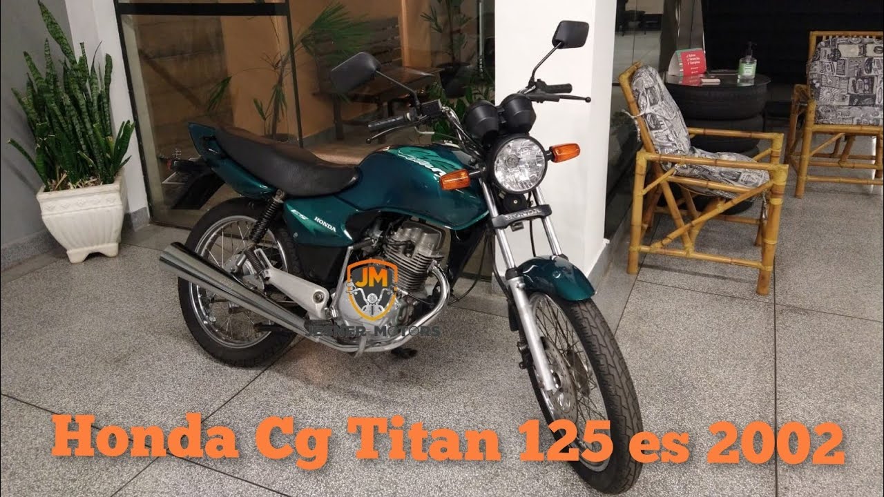 Honda Cg 125 Titan ES 2002 ...linda moto ...ótimo custo benefício ...aqui na Jesner Motors