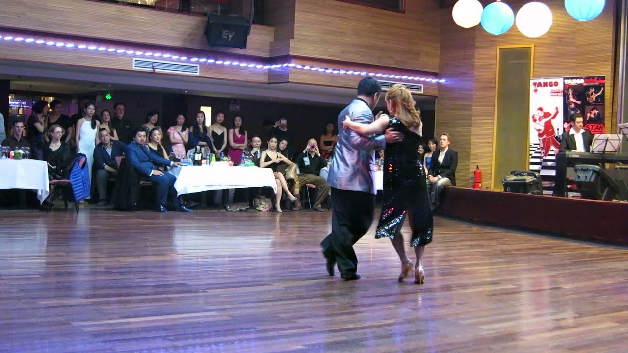 Gennysam Alcantara y Lily Tan (Singapore) 2/2 Live music @ 2013 Shanghai Tango Marathon