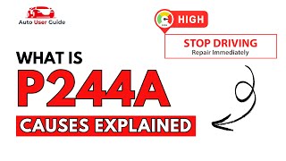 OBD Code p244a Guide to Repair