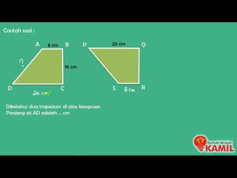 Matematika Kelas 9 Semester 2 : Kekongruenan dan Kesebangunan (Part 1)