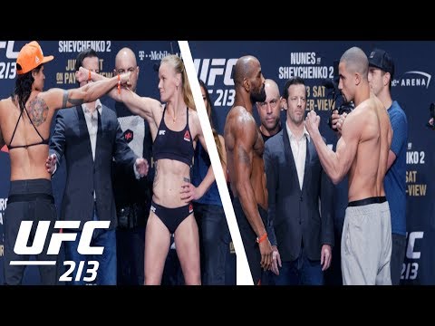 UFC 213 Official Weigh-in Highlights HD