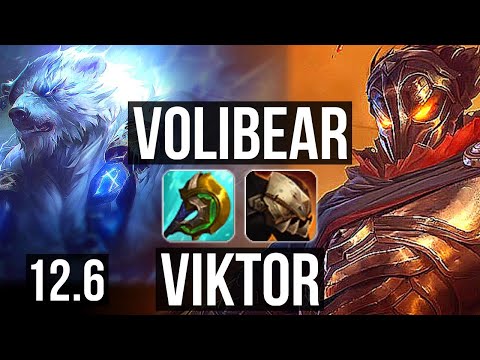 VOLIBEAR vs VIKTOR (TOP) | Rank 5 Voli, 5/1/4 | TR Master | 12.6