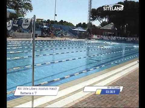 Serie 7 dei 400 Stile Libero  Assoluti Maschi Master - 13 Memorial Andrea Bettiol