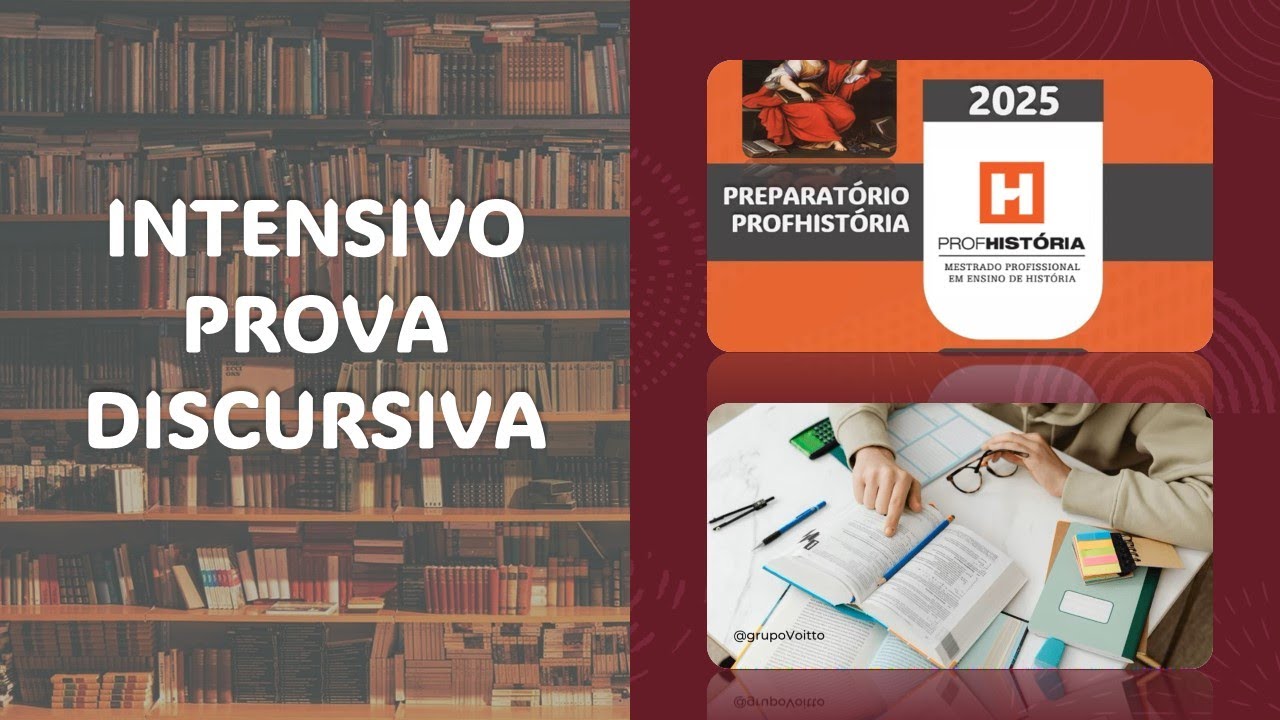 PROFHISTÓRIA 2025 - INTENSIVO PARA A PROVA DISCURSIVA