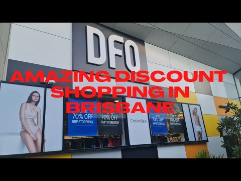 Experiência de compra no DFO Skygate Brisbane | Outlet direto da fábrica | Grandes marcas com desconto #AmysQuest