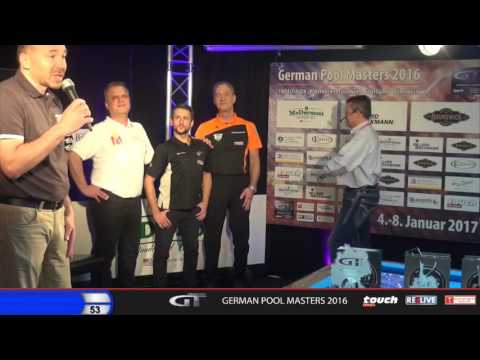 GT Pool Masters 2016/2017 Handicap Siegerehrung 08-01-2017 powered by Touch - German Tour & REELIVE