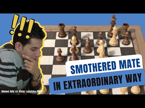 Ahmed Adly vs Viktor Laznicka 2007 | Queen Sacrifice to Mate in Extraordinary Way 🤔🤔🤔