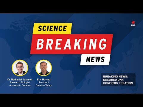 BREAKING SCIENCE NEWS: Decoded DNA Confirms Creation | Eric Hovind and Dr. Nathaniel Jeanson
