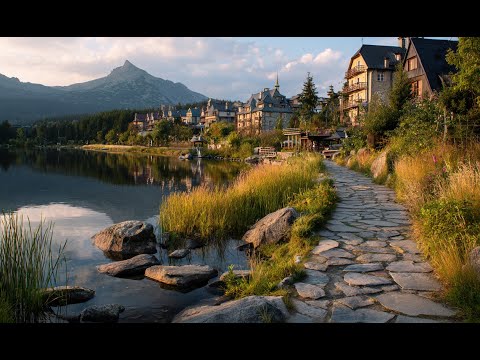Hidden Gem in the Slovak Mountains | Relaxing Walking Tour in High Tatras