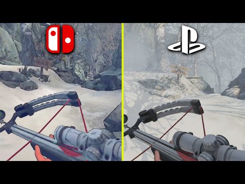 XIII Remake Nintendo Switch vs PS4 Early Graphics Comparison