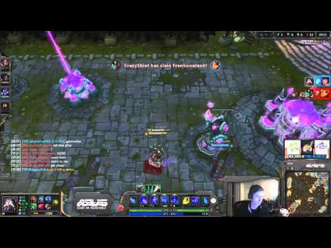 Bjergsen dropping bows + xPeke ending