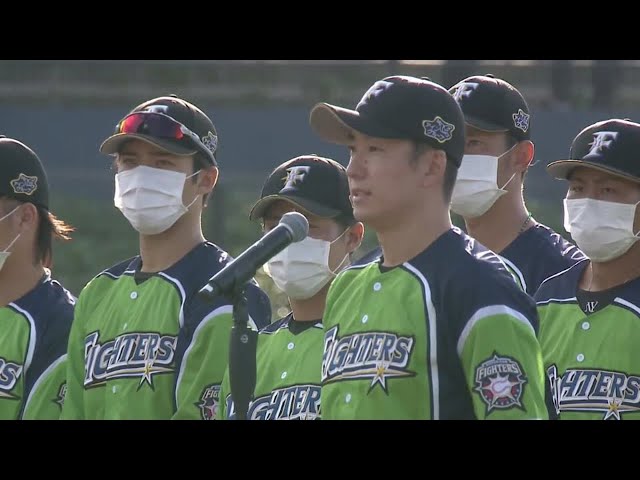 【ファーム】ファイターズ・斎藤佑樹「皆さんとの思い出は僕の一生の宝物」2021年10月3日 北海道日本ハムファイターズ 対 横浜DeNAベイスターズ(ファーム)