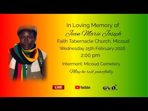 In loving Memory of Jean Marie Joseph