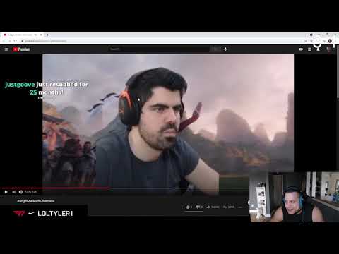 Tyler1 reacts to Budget Awaken Cinematic