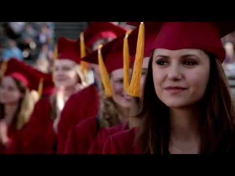 Full Graduation Scene (The Vampire Diaries 4x23: Graduation SEASON FINALE)