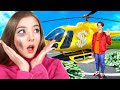 Poor Girl Fell in Love with a Millionaire | Giga Rich Crush Saved Broke’s Life! Building Secret Room
