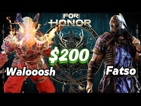 Walooosh vs Fatso $200 MONEY MATCH + Party Chat TRASH TALK!!!