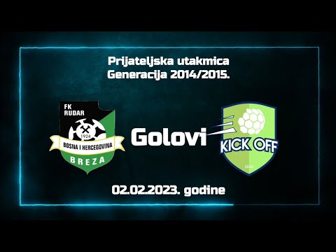Golovi sa utakmice FK Rudar Breza - ŠF Kick Off (Generacija 2014/2015.)