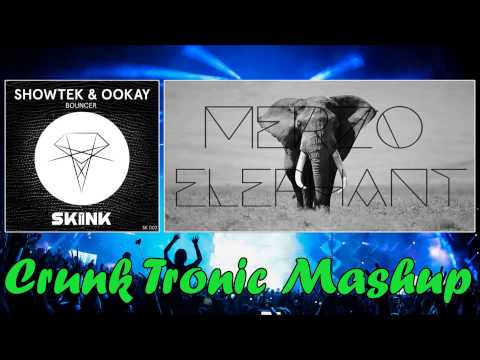 Showtek & Ookay vs. Merzo - Bouncer Elephant (Crunk Tronic Mashup)