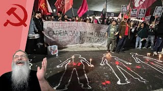 ESQUERDA faz MANIFESTAÇÕES CONTRA MEGA-OPERAÇÃO em VÁRIAS CIDADES e... o FLOP é UNIVERSAL