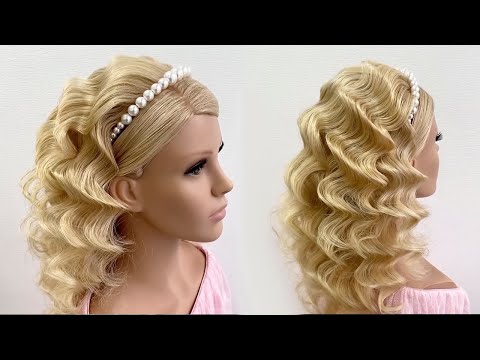 How to do glamourous old hollywood waves. Hairstyle...