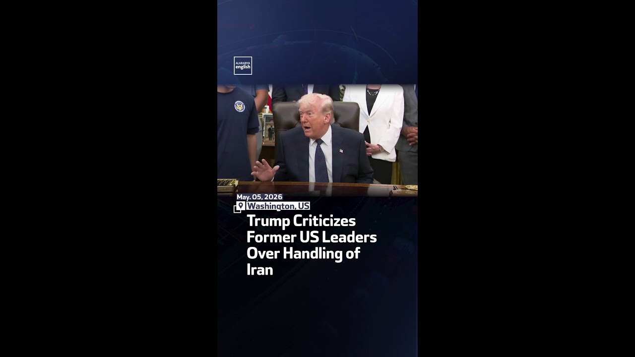 Video | Trump Criticizes Former US Leaders Over Handling of Iran