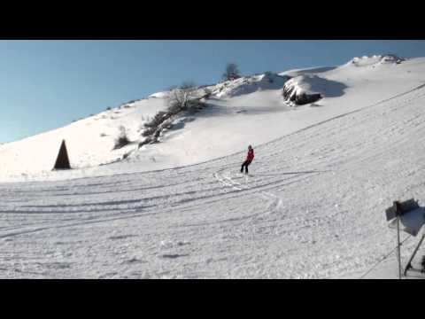 Видео: Видео горнолыжного курорта Веселая, Гора в Алтай