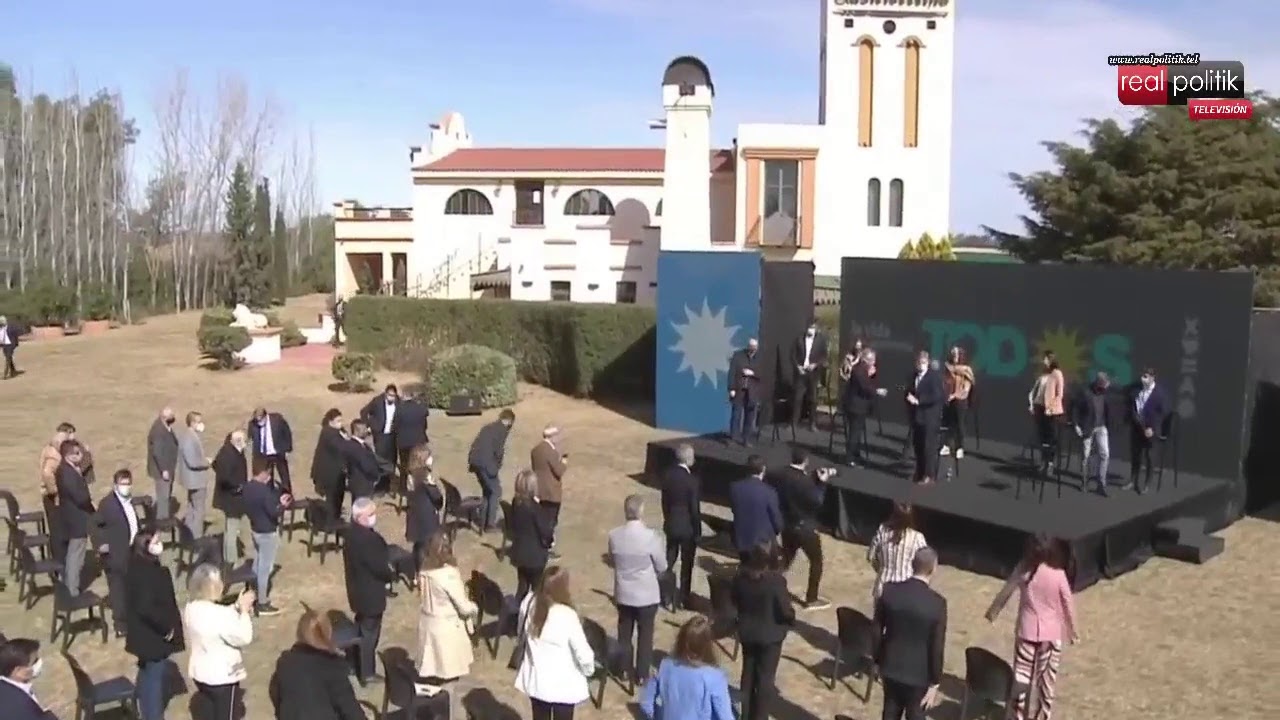 Tras ser imputado, Alberto Fernández llegó a La Pampa para apoyar la lista oficialista