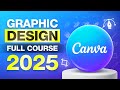 Free Graphic Designing Course 2025 Canva Tutorial For Beginners