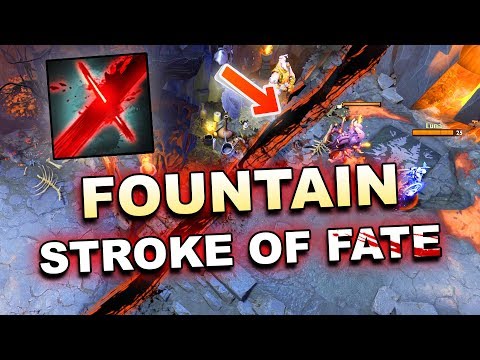 Dota 2 tricks: NEW FOUNTAIN Grimstroke's Stroke of Fate! 7.19d