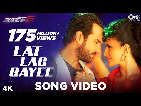 Lat Lag Gayee  Song - Race 2 | Saif Ali Khan & Jacqueline | Benny Dayal & Shalmali | Pritam | Tips