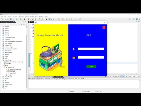 Javafx  login form using scene builder