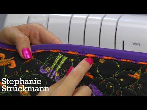 Волнообразный стежок WAVE STITCH