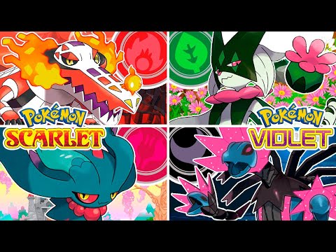 OS MELHORES POKÉMON DE CADA TIPO EM SCARLET & VIOLET !!